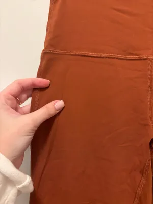 Lululemon Burnt Orange Mini Flare Leggings thumbnail 2