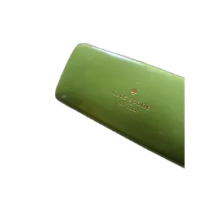 Kate Spade Lime Green & Turquoise Hard Eyeglass Sunglass Case thumbnail 5