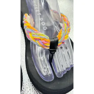 Rocket Dog Sunset Cord Braided Colorful rope comfort sandals flip flops sz 9 thumbnail 2