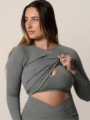 Kindred bravely nursing top Gray Size M thumbnail 1