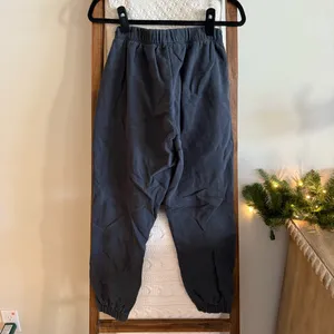 Topshop Navy Blue Classic Elastic Waistband Sweatpants thumbnail 4