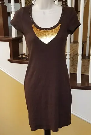 Victoria's Secret NWOT Moda International dress sz M thumbnail 1