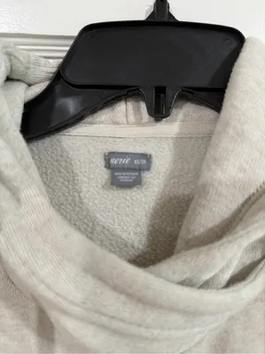 aerie women’s Pullover Hoodie in Light Beige thumbnail 2