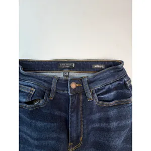 Judy Blue Wide Leg High Rise Raw Hem Dark Wash Jeans JB82517DK-CO Womens 1/25 thumbnail 6