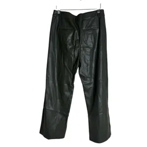 Avec Les Filles Pants Womens Small Faux Leather High Rise Straight Leg Modern thumbnail 7