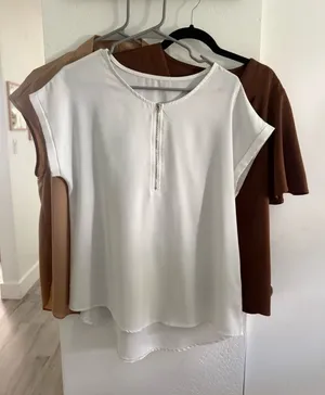 Women’s Short Sleeve Blouses 3 for $10 thumbnail 1