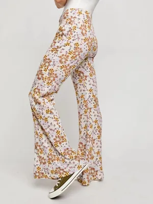 Free People Can't Take My Eyes Off Pant in Tea Combo Sz Small Retro 70s thumbnail 2