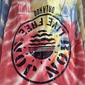 Ron Jon Surf Shop Hoodie Womens Medium Tie Dye ORLANDO Super Soft thumbnail 2