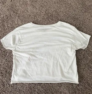 Flo Grown White Cropped Tee thumbnail 3