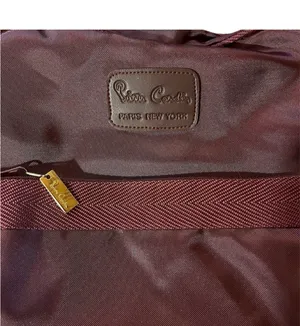 Vintage Pierre Cardin Nylon Backpack Bookbag Carryon Messenger Bag Nylon Zip closure Zip outside pocket Adjustable Straps Leather logo thumbnail 2