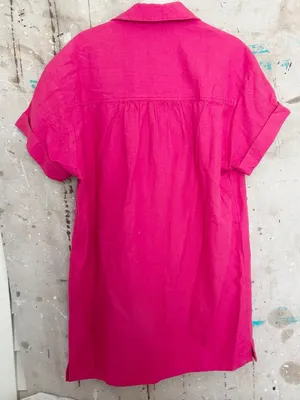 Anthropologie Pilcro Linen Blend Button Down Shirt Dress thumbnail 5