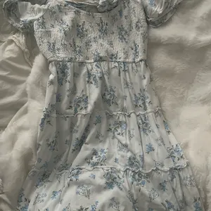 Hollister Light Blue Floral Dress thumbnail 1