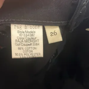 FINAL MARKDOWN Ladies rag & bone jeans 26 thumbnail 5