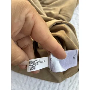 Banana Republic Womens Shirt Dress Tan Suede Short Sleeve Size 12 NWT thumbnail 10