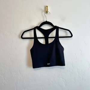 SET‎ Active | Box X Sportbody Longline Racerback Sports Bra Black thumbnail 3