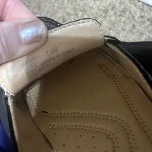 Naturalizer‎ Loafers Black Croc Flats womens 7.5 Slip On shoes Northall thumbnail 6