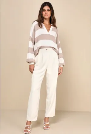 Lulus Striped Sweater thumbnail 2