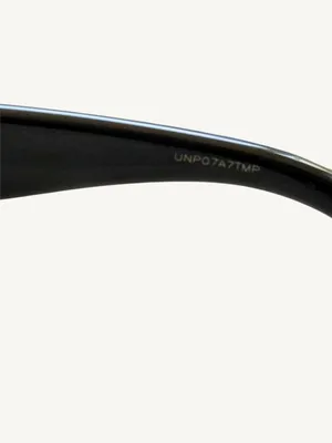 Gucci GG0327S Rainbow Glitter Sunglasses Black Cat Eye New Full Set Box thumbnail 13