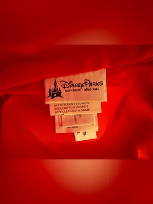 Disney Parks Canvas Red w White Polka Dots Tote Bag Embroidered Minnie Mouse thumbnail 8