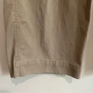 Everlane Draper Pleated Pant Khaki Ash Brown High Rise Wide Leg Size 8S thumbnail 7