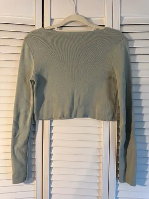 John Galt Green Sweater Top thumbnail 3