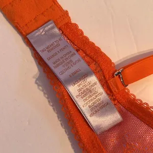 Savage X Fenty Bra Womens XS Perfect Poppies Unlined Lace Demi Racerback pink thumbnail 7