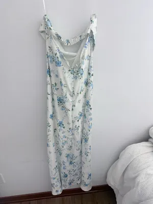 Altar'd State Dress Maxi Floral Silk thumbnail 2