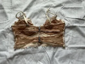 NWOT For Love & Lemons Faye Lace Underwire Bustier Bra Small thumbnail 2