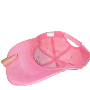Lanza USA Pink San Francisco SF Embroidered Adjustable Baseball Cap Hat thumbnail 2