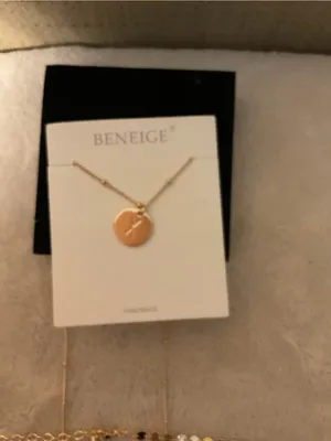 Gold Layered Necklace Trio - Delicate Disc and Chain Set thumbnail 6