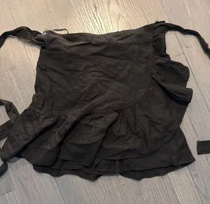 Princess Polly black wrap skirt  thumbnail 1