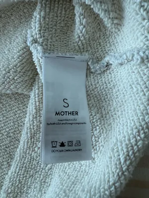 MOTHER Denim Crewneck Pullover Sweatshirt thumbnail 4