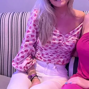 ZARA pink Longsleeve blouse thumbnail 1