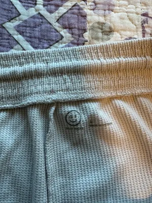Gilly Hicks Cream Waffleknit Sweatpants thumbnail 4