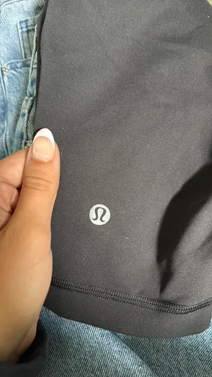 Lululemon Black Biker Shorts Wunder Train 6"  thumbnail 4