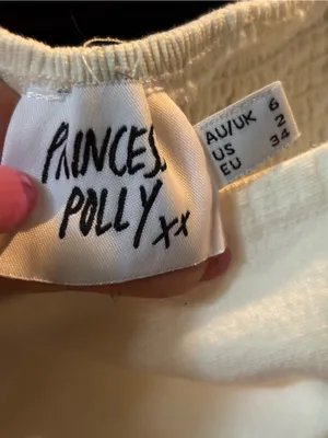 Princess Polly Strapless White Mini Dress thumbnail 5