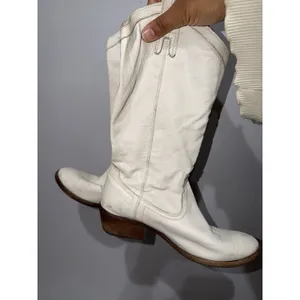 Frye Women's Billy Pull On Western Leather Boot Black Size 7 READ N thumbnail 11