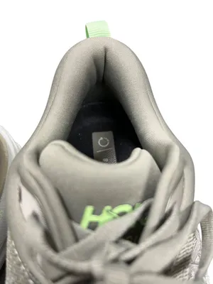 Hoka Bondi 8 wms gray green casual athletic running sneakers sz 9B SKU 10-209 thumbnail 10
