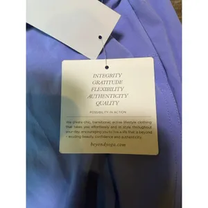 Beyond Yoga Windbreaker Jacket Light Blue and White NEW thumbnail 9