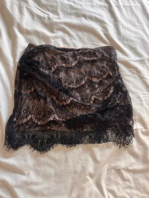 Free People Lace Mini Skirt thumbnail 2