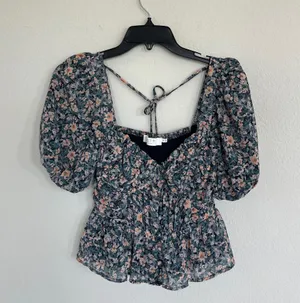 ASTR The Label Clairemont Blouse Size XS thumbnail 5