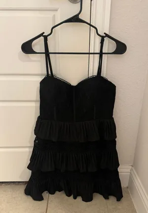 DO+BE Black Mini Dresss thumbnail 1
