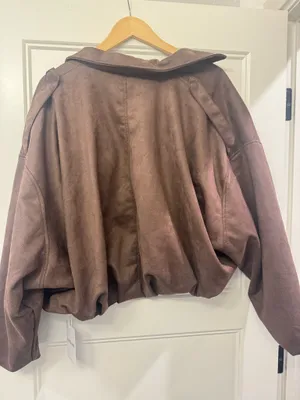 Tiktok Shop Brown Suede Jacket Size M thumbnail 2