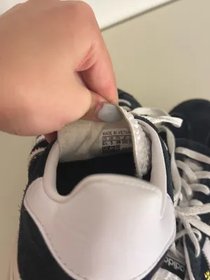 Black Adidas Gazelle Sneakers thumbnail 6