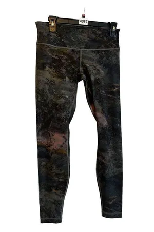 Lululemon Wunder Under Radiant Multi Marble Size 8 (note flaw) 27” inseam thumbnail 2