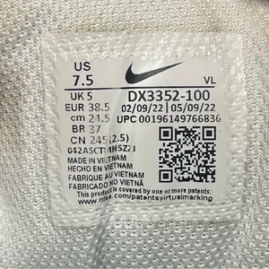 Nike Zoom Winflo 9 Women's White Running Shoes Size 7.5 thumbnail 3