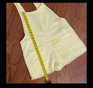 Billabong Soft Yellow romper - size Large / New w/tag thumbnail 9