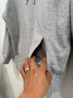 Women’s Lululemon Heather Gray Pullover Hoodie thumbnail 4