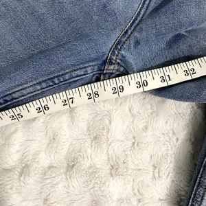 NWT Abercrombie & Fitch Curve Love The 90s Slim Straight Jeans 27/4 Short thumbnail 9