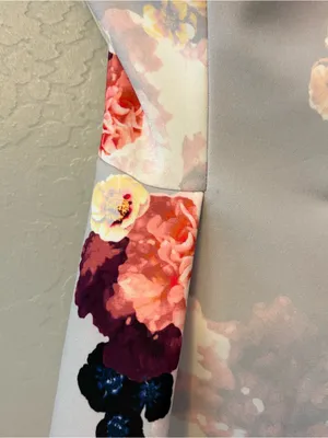 Keepsake the label divide floral flower bloom strapless tulip dress size XS thumbnail 13